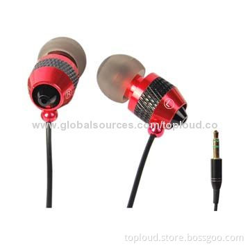 Deep Bass Earphones with Metal Housing, 32 Ohms Impedance